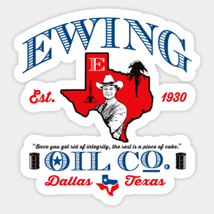 Ewing Oil Co. Sticker